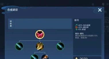 猴子防御射手出装顺序攻略（打造不可侵犯的防御力量，让猴子成为团队守护者）