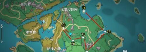 原神雷神瞳位置一览（寻找雷神瞳的探险之旅）