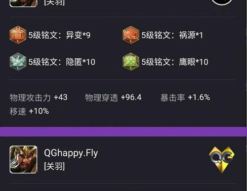 关羽进阶铭文出装攻略大全(教你如何打造强悍的关羽,让敌人闻风丧胆!)