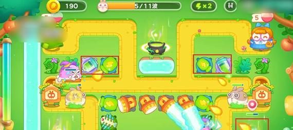 《保卫萝卜4》新春厨艺秀第17关攻略（拯救发财桃，华丽过关！）