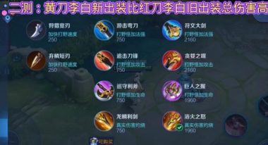 李白刷野快速出装攻略(李白全方位装备选择与战术应用)