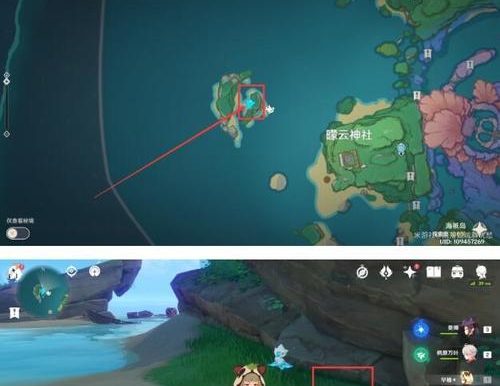 游戏攻略寻找结界位置——原神稻妻探险之旅